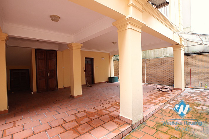 Four bedrooms house available for lease in Tay Ho district,  Hanoi